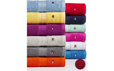 Tommy Hilfiger Home - All American II Cotton Bath Towel Collection (Red)